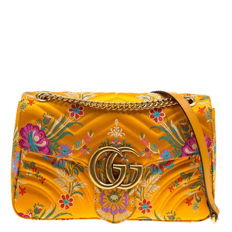 gucci yellow purse